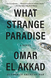 The cover of "What Strange Paradise," a novel by Omar El Akkad.