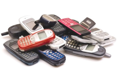 Cell Phone Pile by Shutterstock