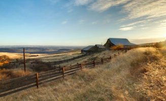 A ranch in rural Washington state.