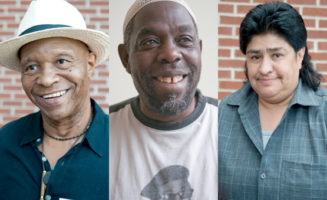 Survivors of solitary confinement. Photos by Terry Foss.