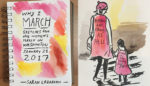 An Artist Went to the Women’s March and Sketched What She Saw