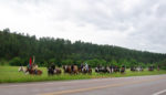 Lakota Youth Head Out on Search and Rescue Mission on Horseback