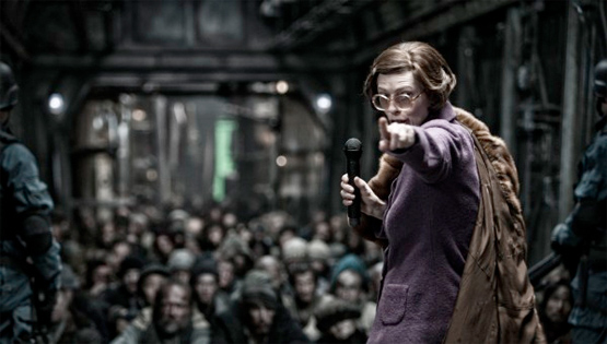 Tilda Swinton in Snowpiercer