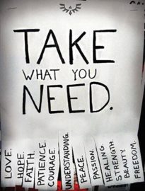 Take What You Need