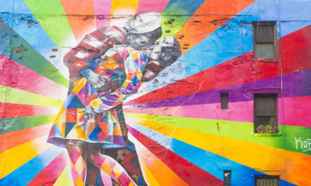 Mural in NYC Photo from Shutterstock
