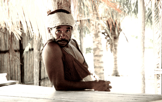 Garifuna man. Photo by bogavanterojo.