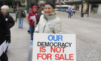 Demonstration for Clean Elections
