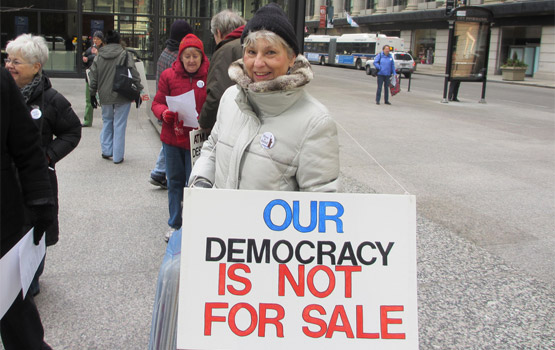 Demonstration for Clean Elections