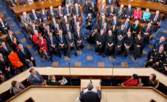 State of the Union address. Official White House photo by Chuck Kennedy.