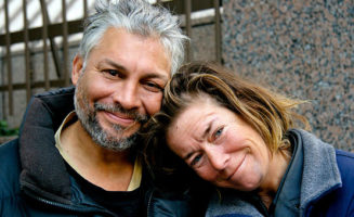 Homeless Couple photo by Jeremy Brooks