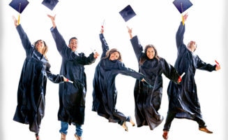 College grads by Shutterstock