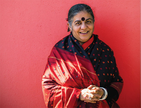 Vandana Shiva photo by Paul Dunn