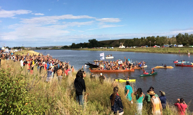 canoe Standing Rock