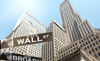 Photo of Wall Street.