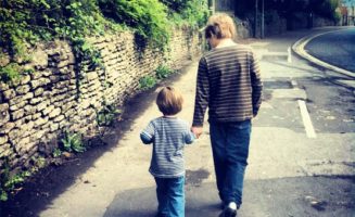 Boys Holding Hands photo by Kate Hisock