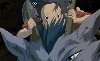 A still from Spirited Away.