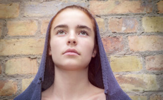 Girl in Hood photo by Armin Staudt