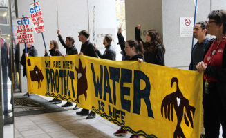 DAPL Bank Protest
