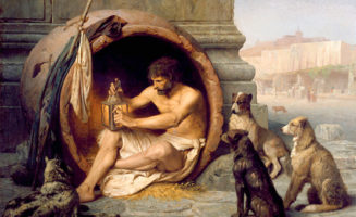 Diogenes. Image courtesy Wikimedia Commons.