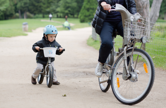 Petit velib' rider