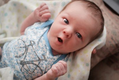 Surprised Baby photo by Andrew Malone