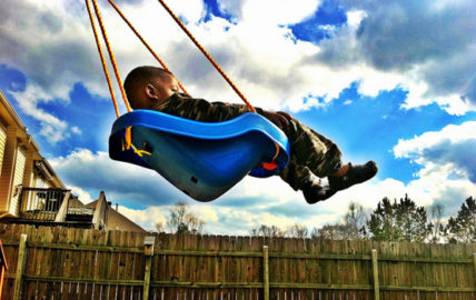 Backyard swing. Photo by Jason Parks / Flickr.