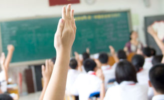 Classroom photo by hxdbzxy/Shutterstock